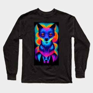 Psychedelic Fox Long Sleeve T-Shirt